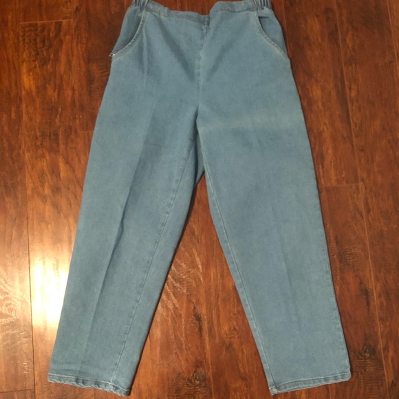 laura scott denim pants